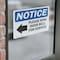 Signmission Please Ring Door Bell For Service Sign With Symbol, 5 in W x Rectangle, Vinyl Decal OS-2PACK-NS-D-35-L-17580 - alternate 4